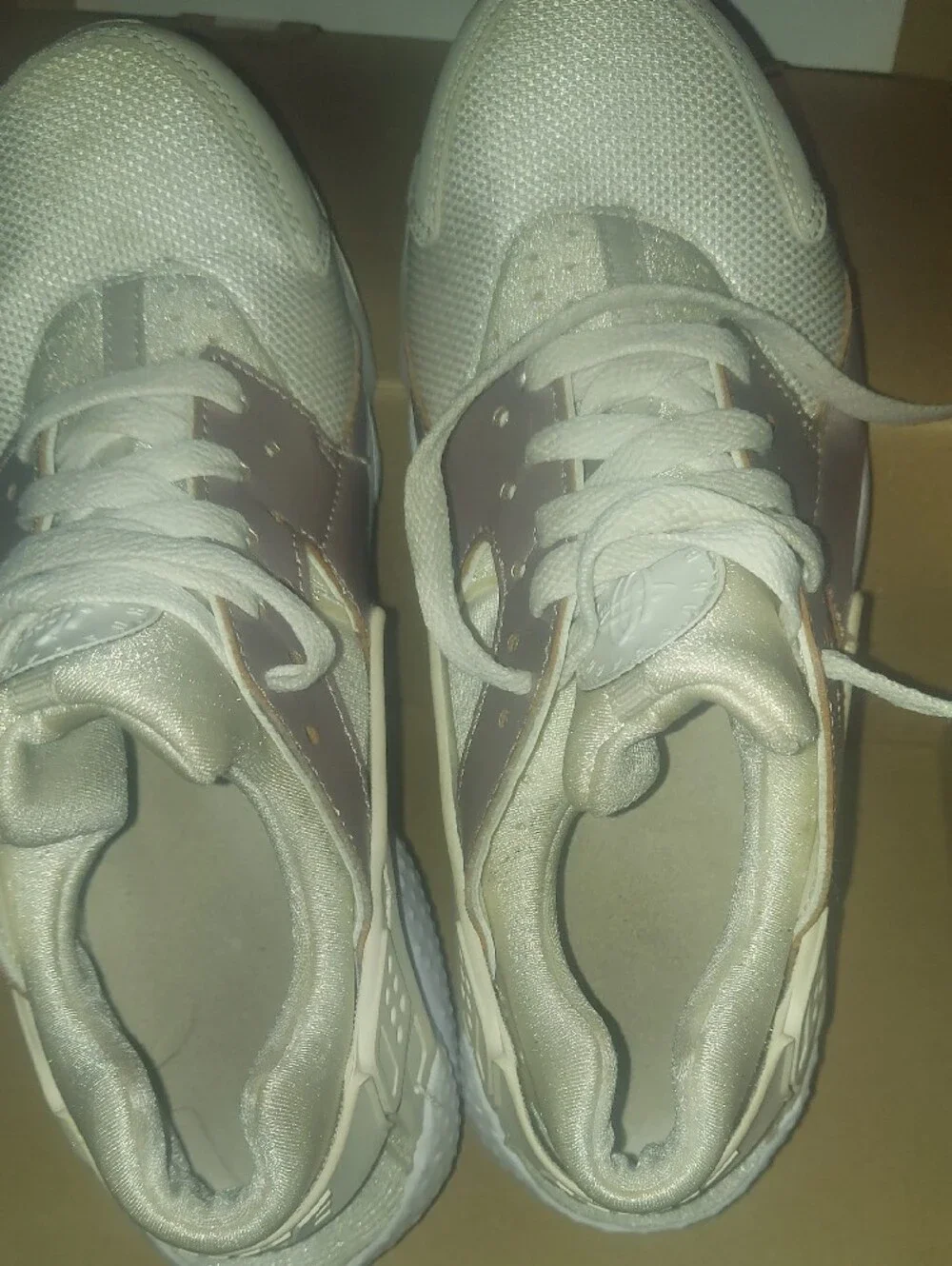 Nike Huarache Run (GS) Phantom Silver Sneakers